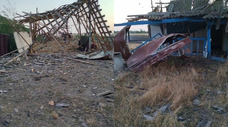 Ракети влучили у сільськогосподарські ангари на Одещині