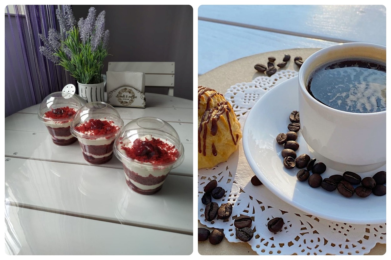 Кофейня-кондитерська «Kondi&amp;Coffee» у Біляївці працює під час війни, в асортименті різні солодощі домашнього приготування: трайфл на різні смаки та смачна кава