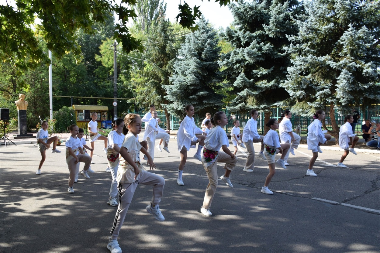 Під час заходу до Дня незалежності, Біляївка, 2022 рік
