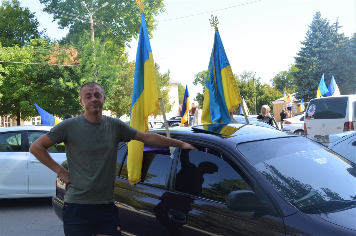 Патріотичний автопробіг Біляївка 2022 рік