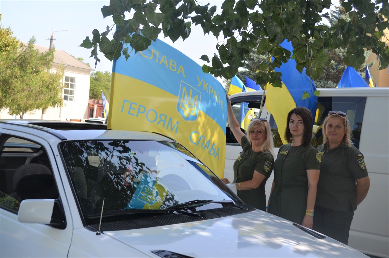 Патріотичний автопробіг Біляївка 2022 рік