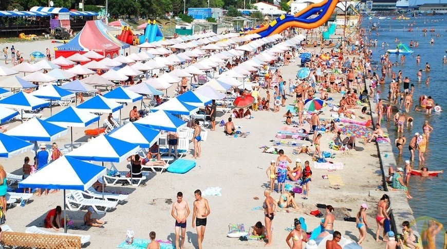Скадовськ - курортне місто, фото 2019 року