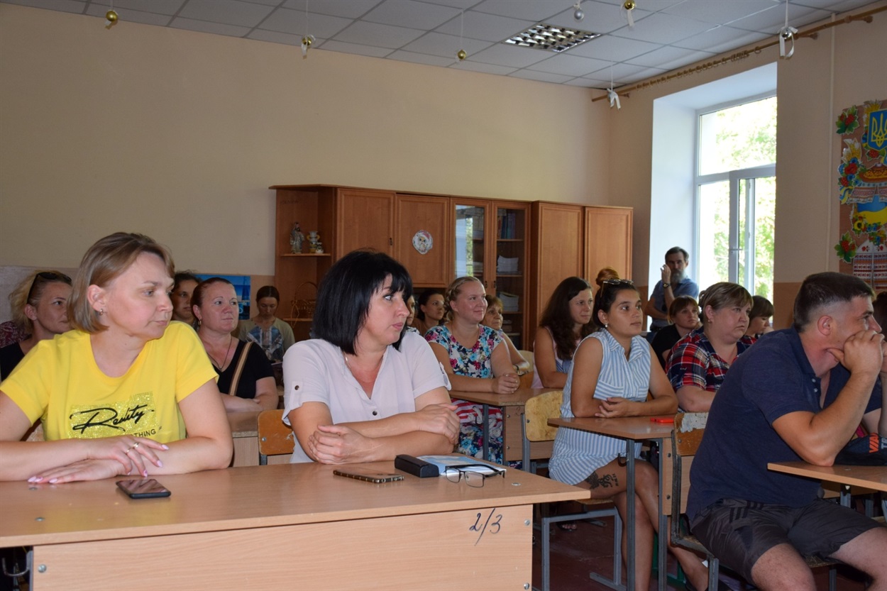 Зустріч з батьками у Біляївському ліцеї №3