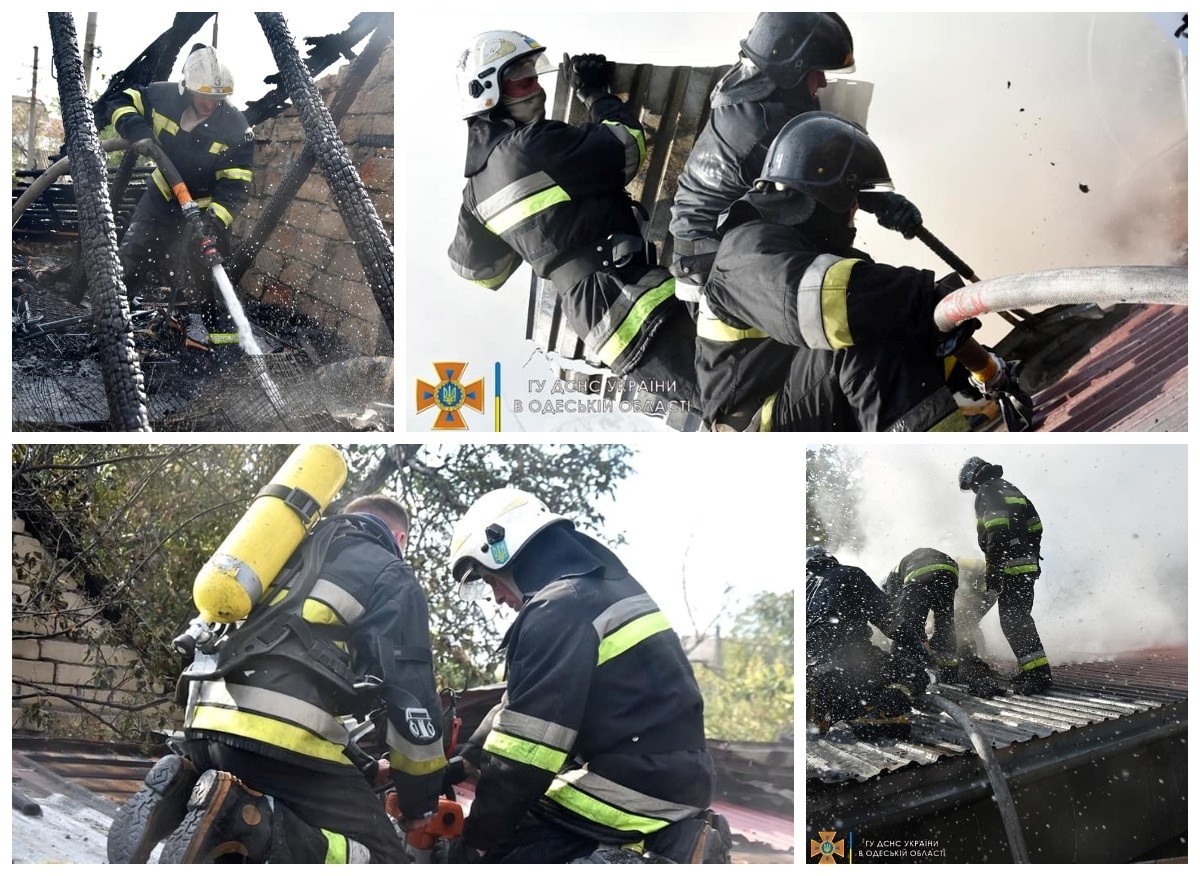 Пожежа виникла на горищі приватного будинку та розповсюдилася дахом