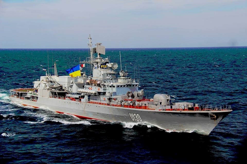 Найбільший військовий корабель "Гетьман Сагайдачний"