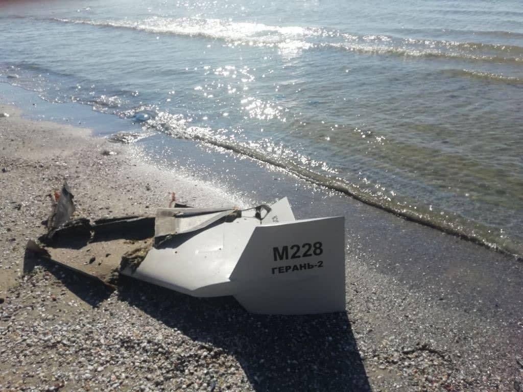 Збитий на Одещині дрон, 11 жовтня 
