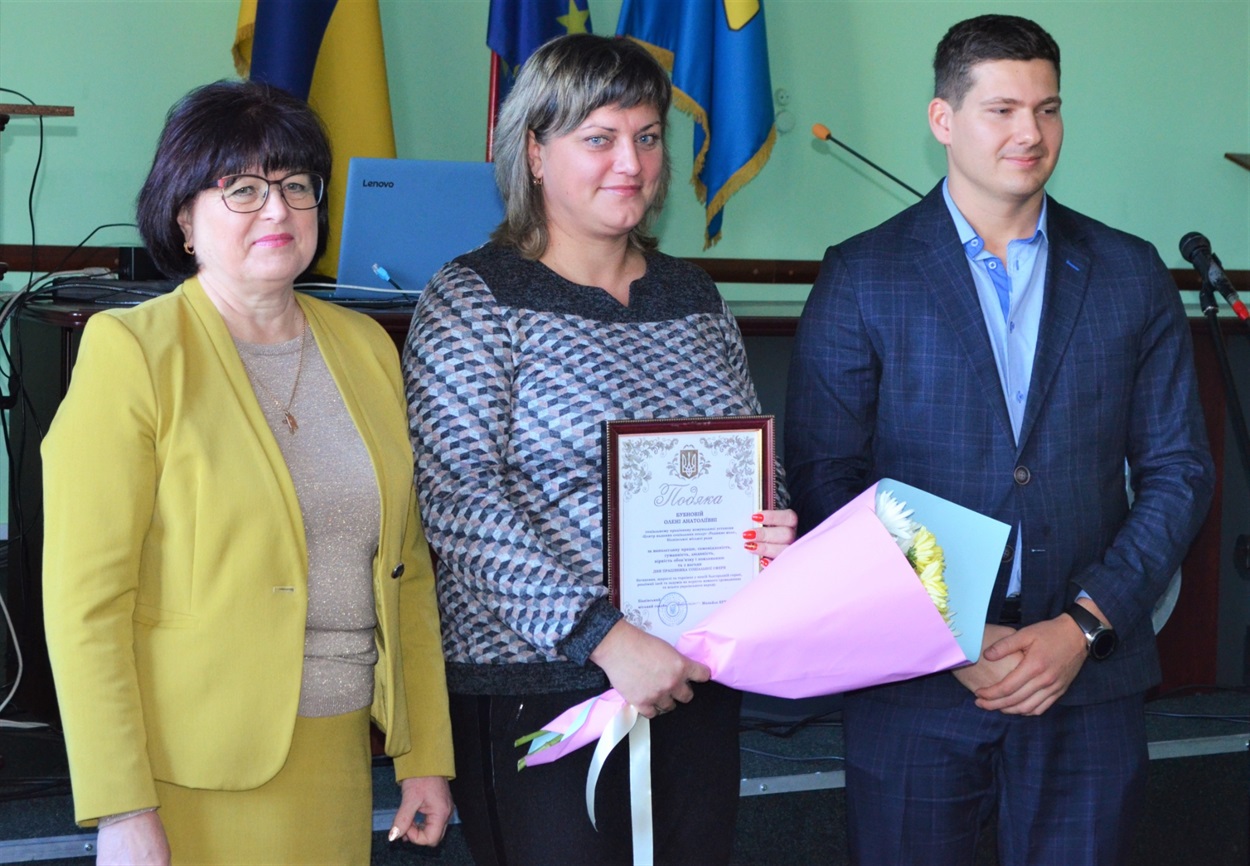 Під час святкового заходу до Дня працівників соціальної сфери та Дня працівників культури, Біляївка 2022 р