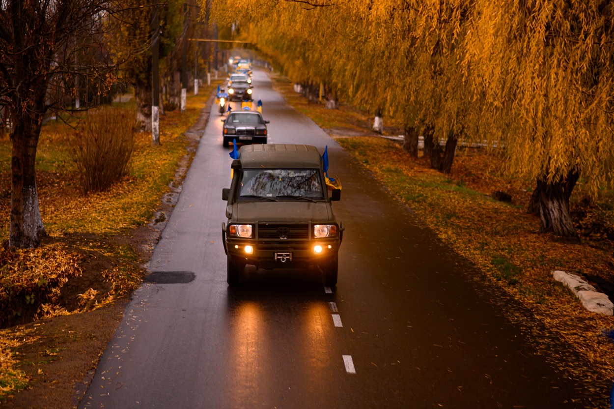 Патріотичний автопробіг до Дня Гідності і Свободи, Біляївка 2022 