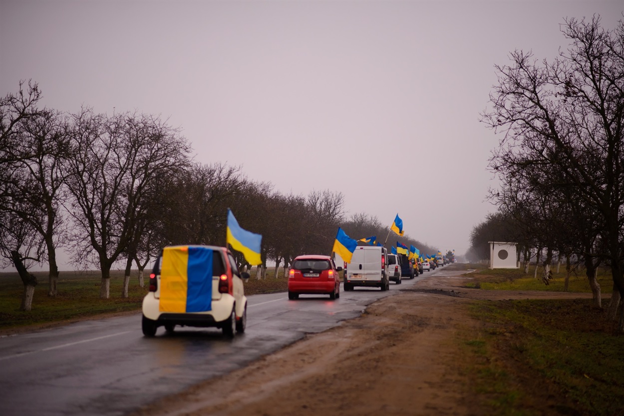 Патріотичний автопробіг до Дня Гідності і Свободи, Біляївка 2022 