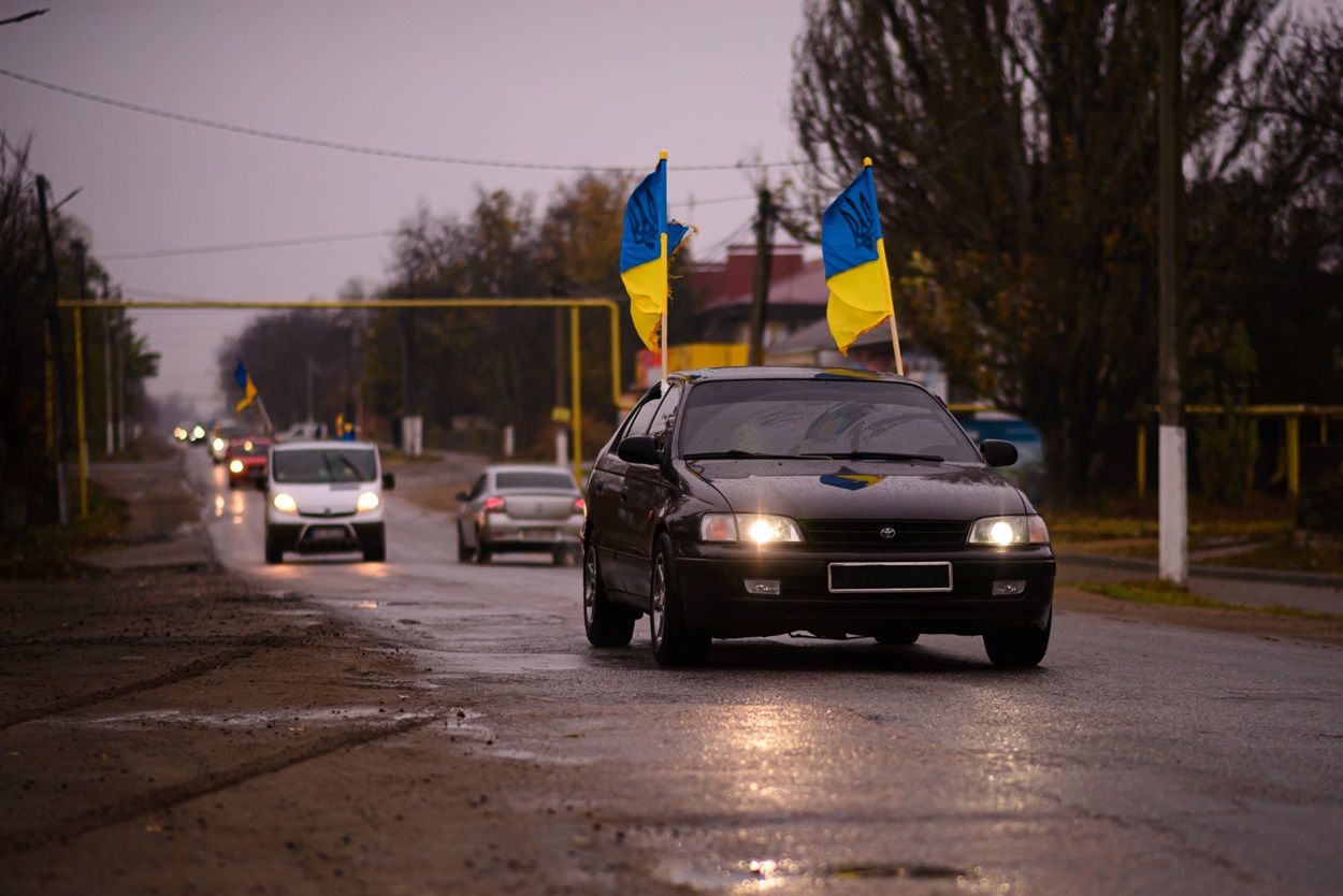 Патріотичний автопробіг до Дня Гідності і Свободи, Біляївка 2022 