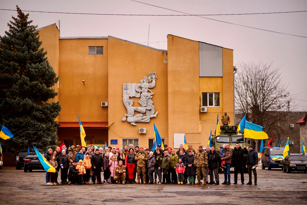 Учасники патріотичного автопробігу, Біляївка 2022 