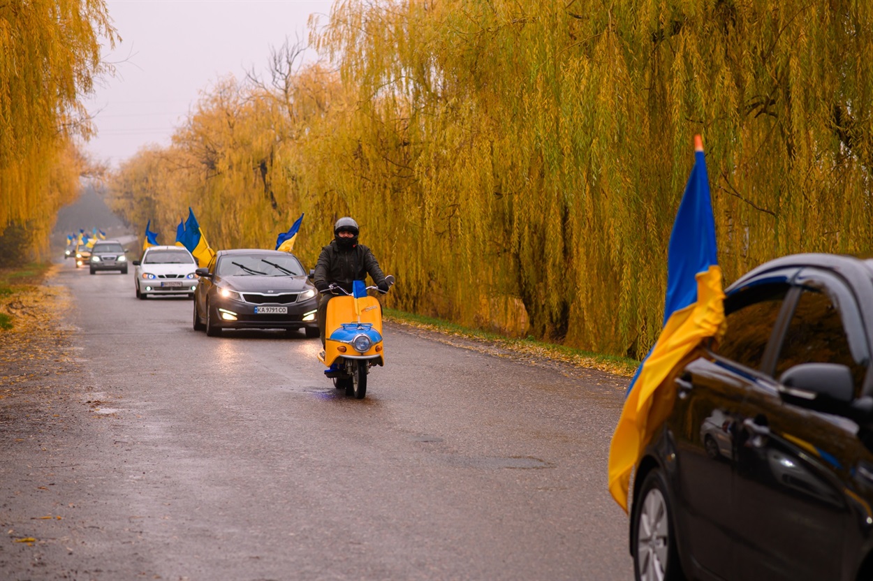 Патріотичний автопробіг до Дня Гідності і Свободи, Біляївка 2022 