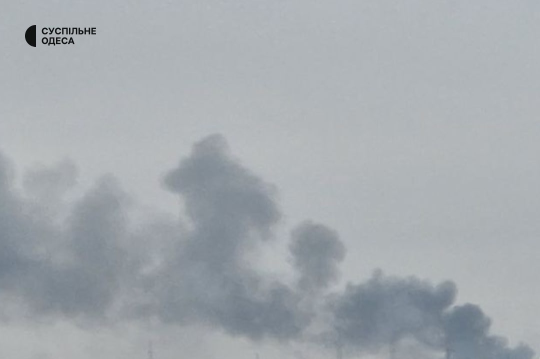 Над Одесою дим після вибухів 5 грудня