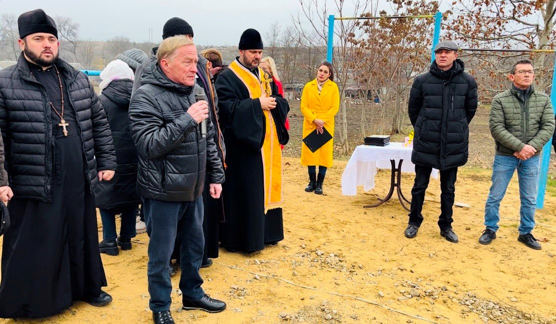 Відкриття дитячого майданчика в селі Мирне Біляївської громади  