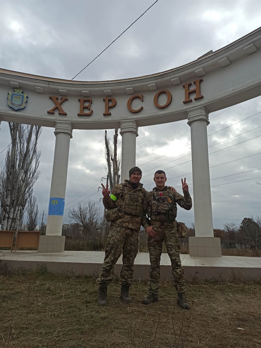 13 листопада, звільнений Херсон 