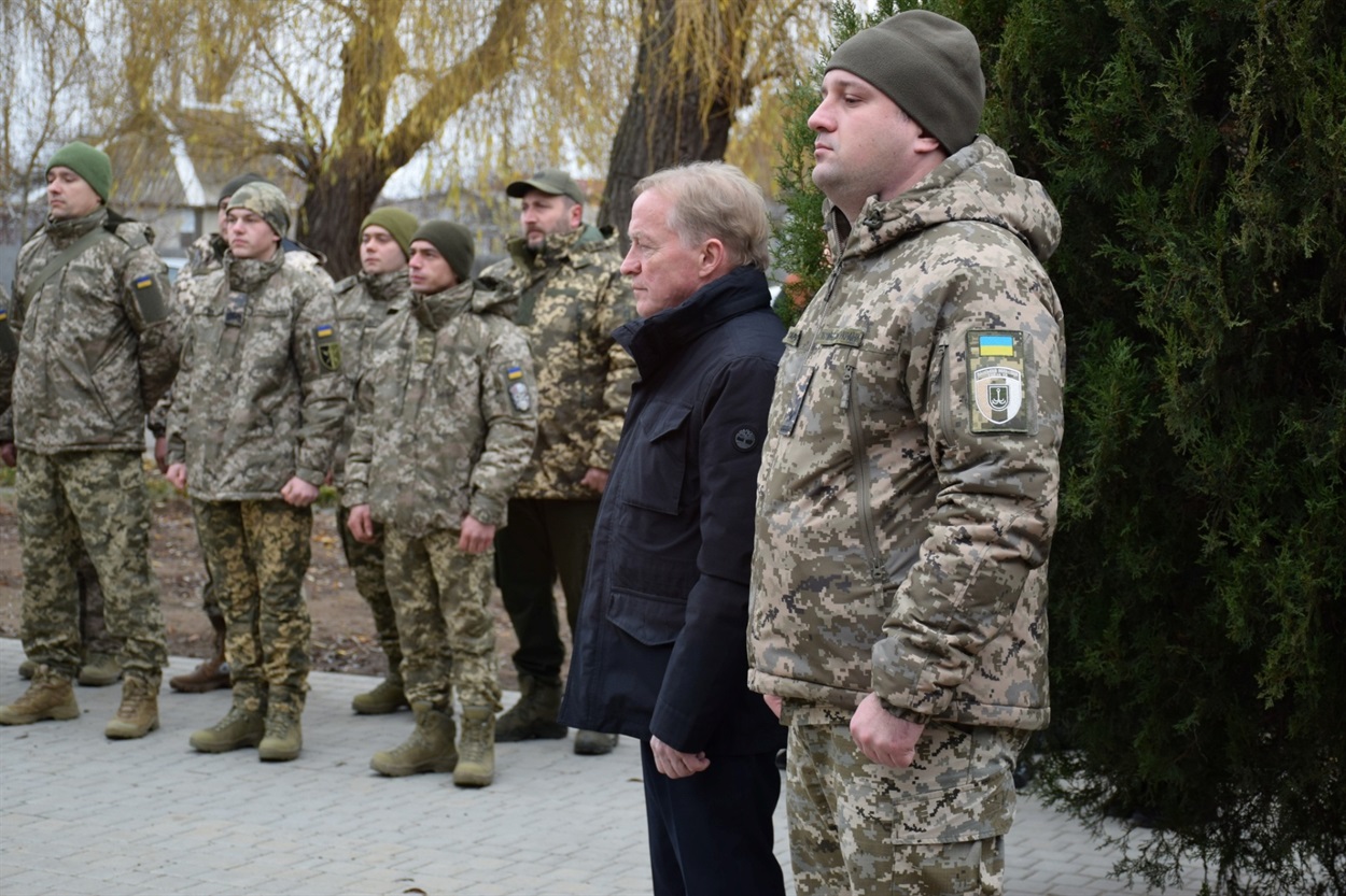 Під час урочистостей до Дня Збройних Сил України, Біляївка 2022 р