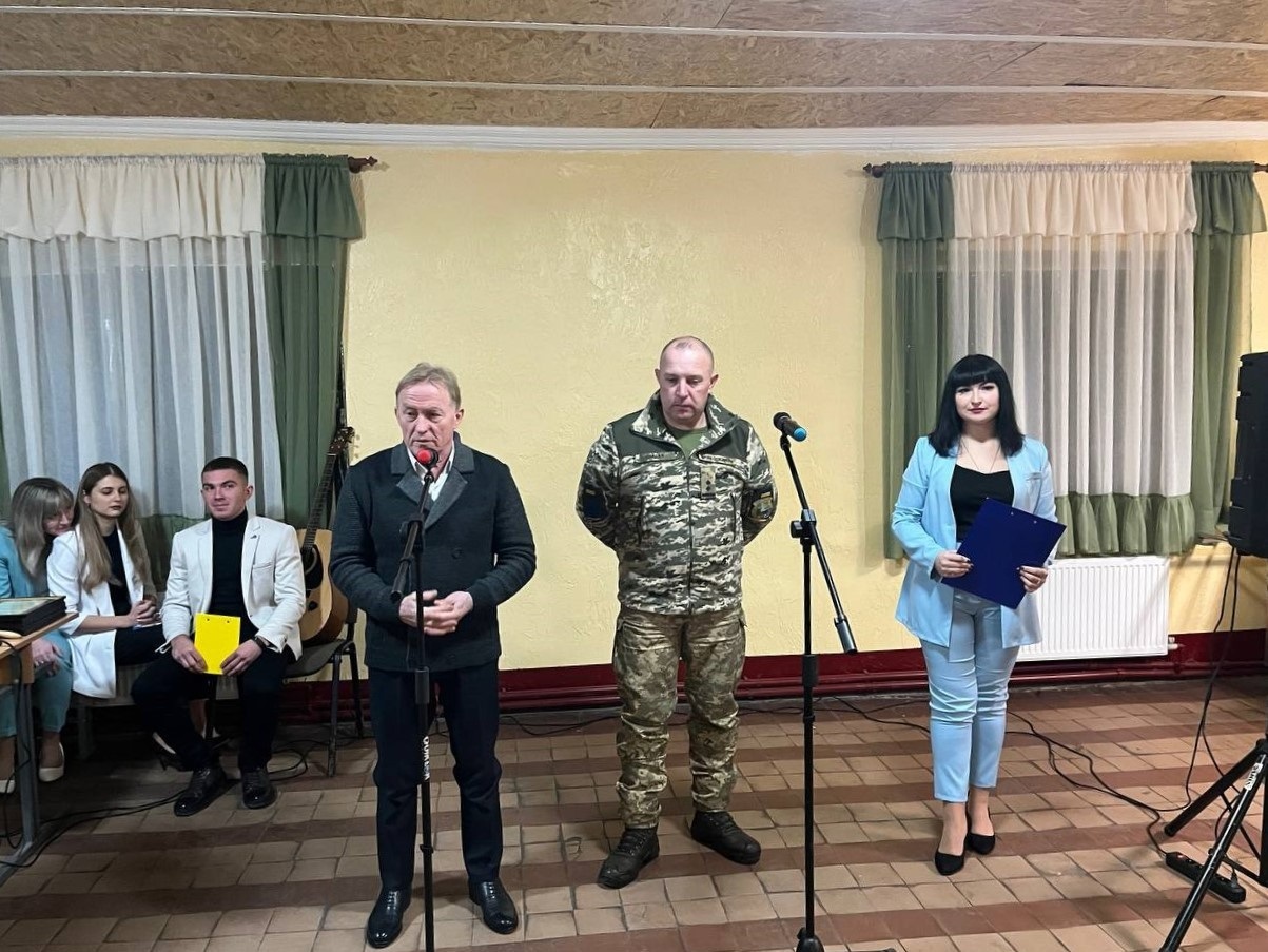 Привітання до Дня Зробйних Сил України у  підшефній частині, 2022 р