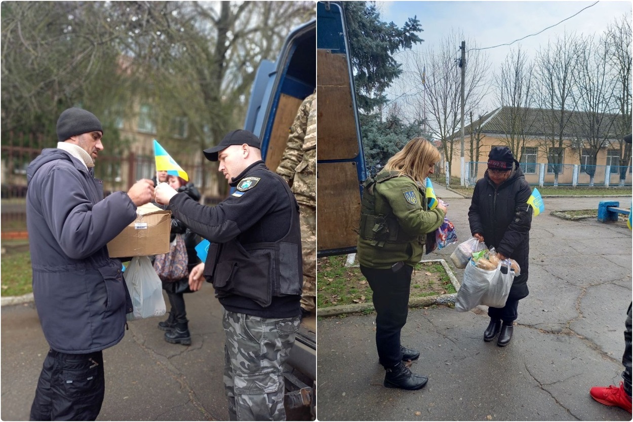 Волонтери Біляївська Самооборона на Херсонщині
