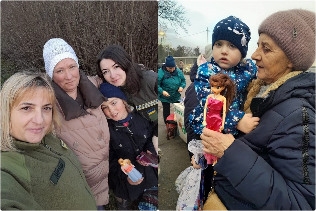 Волонтери з Біляївки на Херсонщині