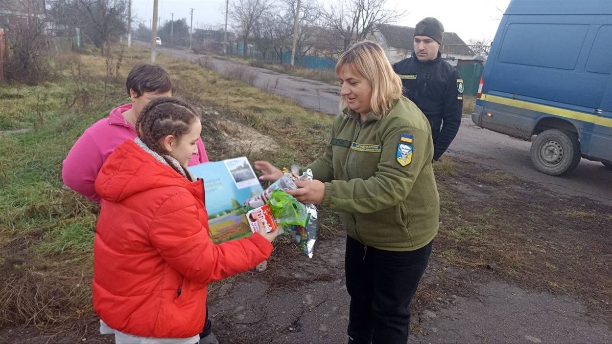 Волонтери з Біляївки на Херсонщині