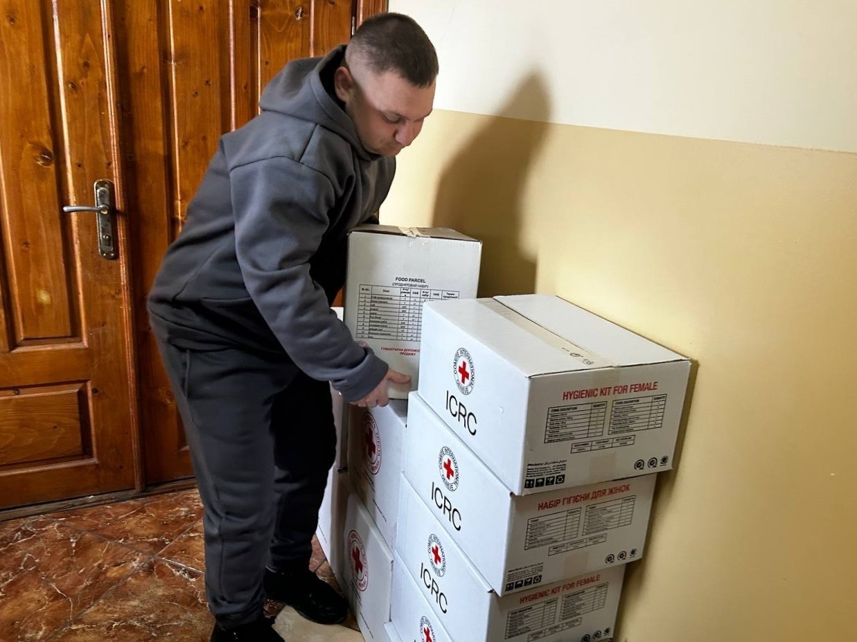 Гуманітарна допомога переселенцям Біляївська громада