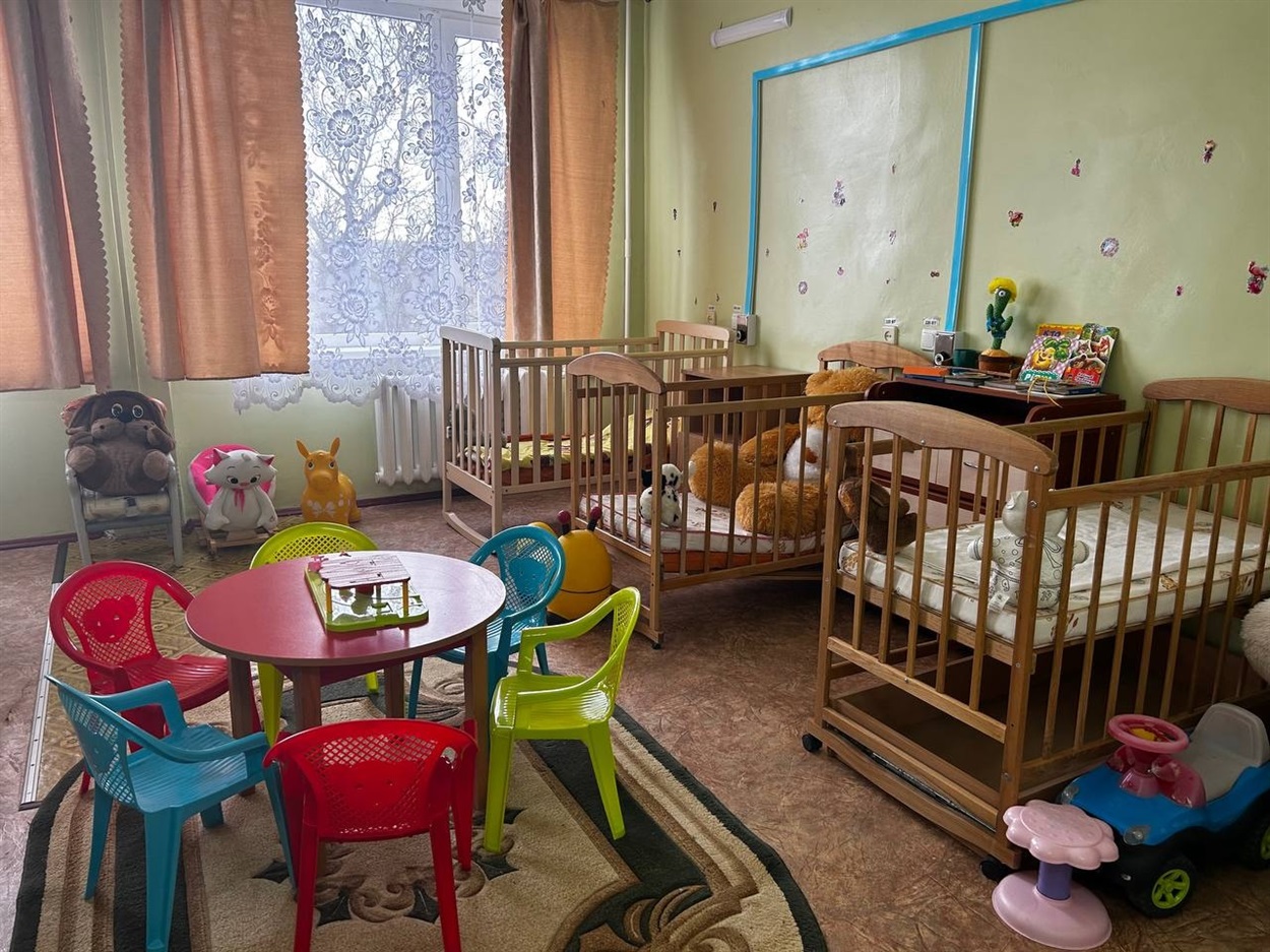 Палата дитячого стаціонару Біляївська лікарня