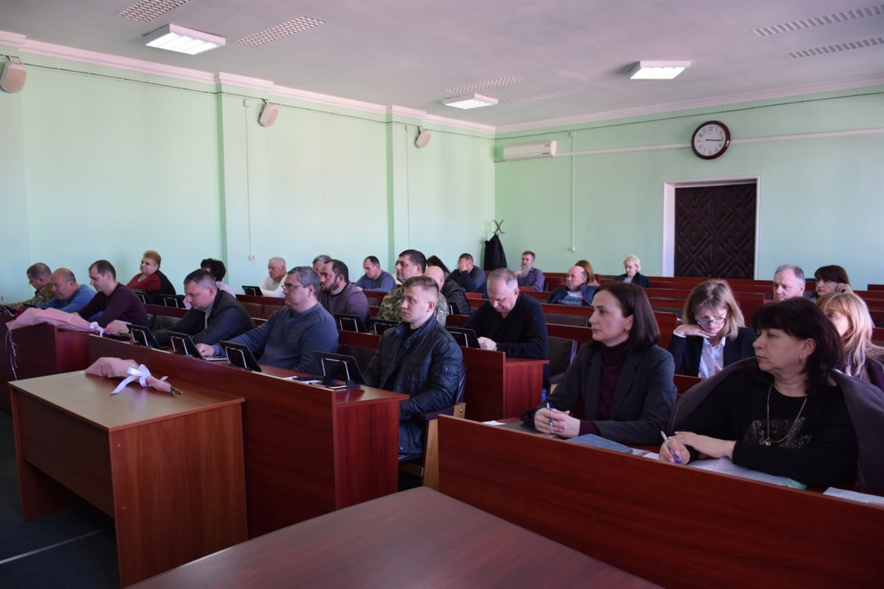 Під час сесії Біляївської міської ради