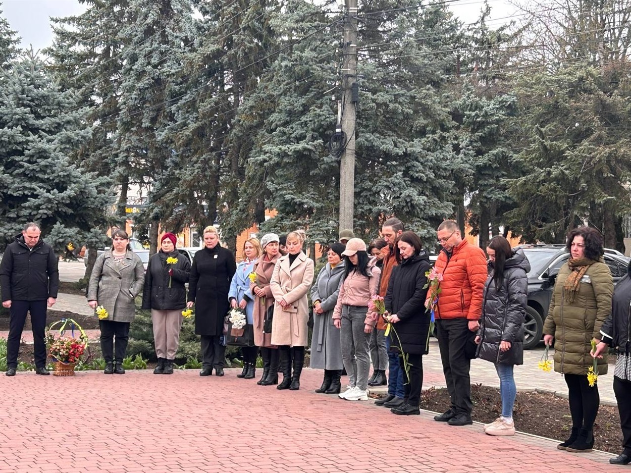 День визволення Біляївки від румунсько-фашистської окупації 2023, покладання квітів