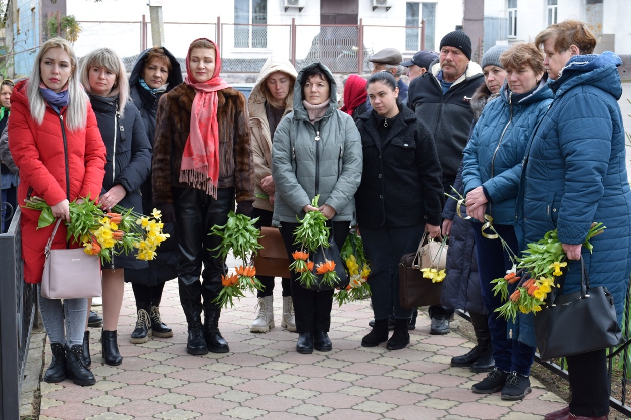 День визволення Біляївської громади від румунсько-фашистської окупації 2023, покладання квітів