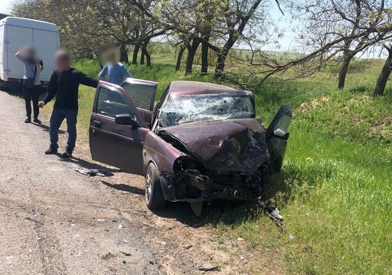 Фото з місця аварії 