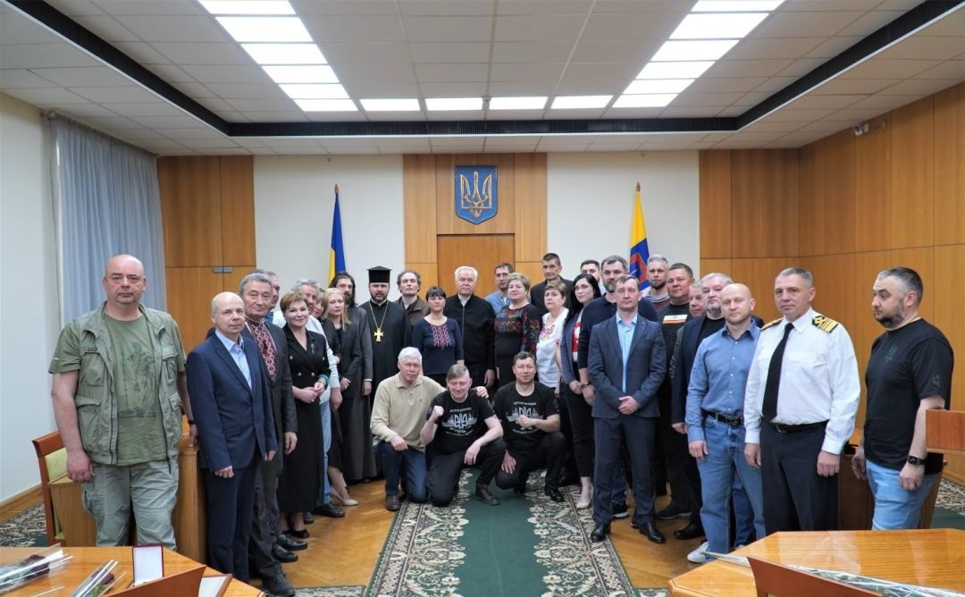 Мешканці Одещини, які отримали відзнаку "За Оборону України"