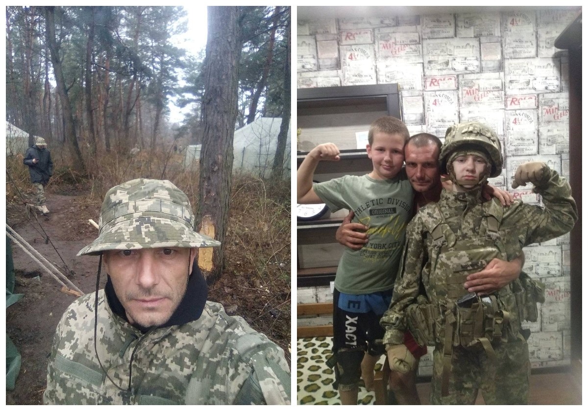Захисник України Денис Коваленко 