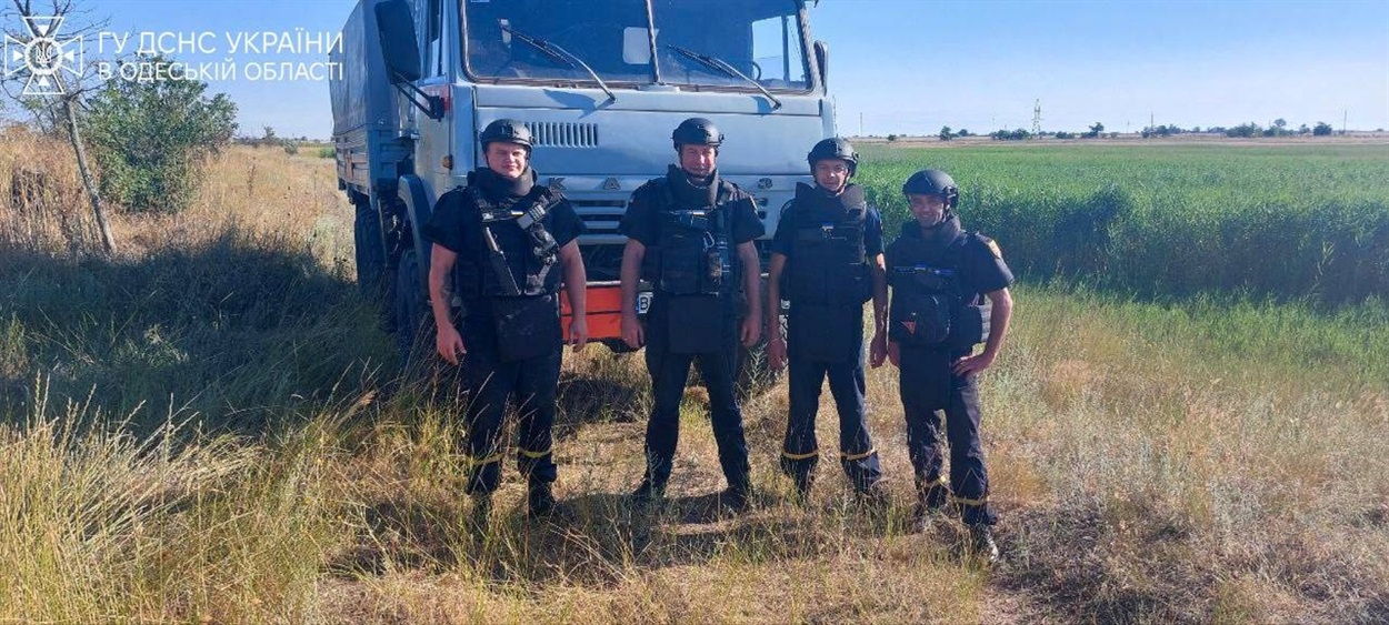 Рятувальники, які знайшли і ліквідували десятки снарядів Другої світової війни, Одещина
