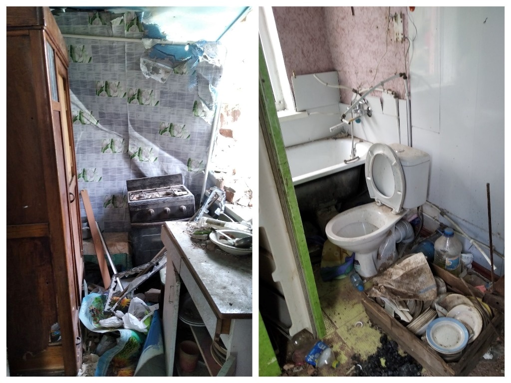 Такий безлад залишили після себе росіяни у будинку, який родина облаштовувала з великою любов'ю, село Перемога, Харківщина