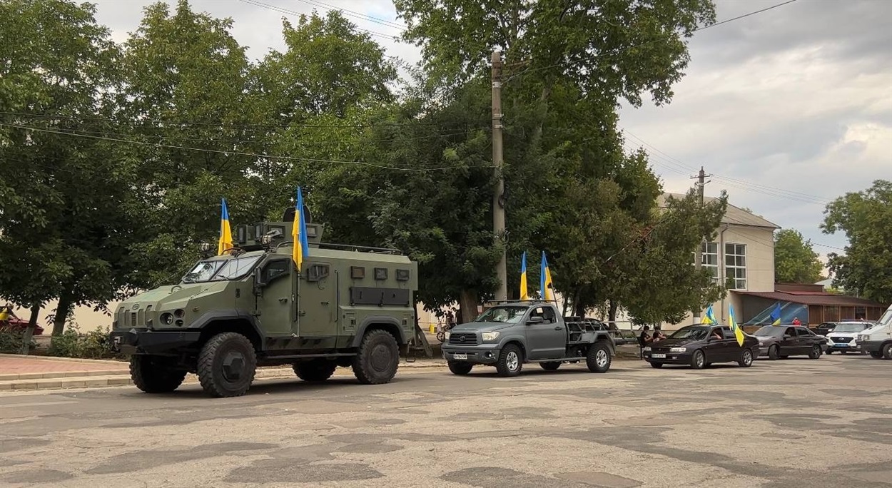 Патріотичний автопробіг до Дня Державного Прапору 2023 Біляївка