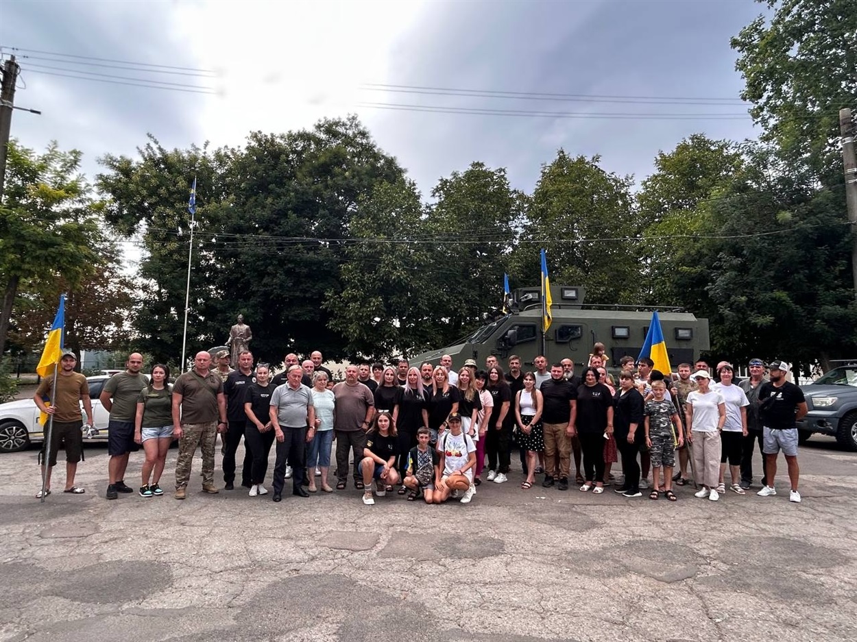 Патріотичний автопробіг до Дня Державного Прапору 2023 Біляївка