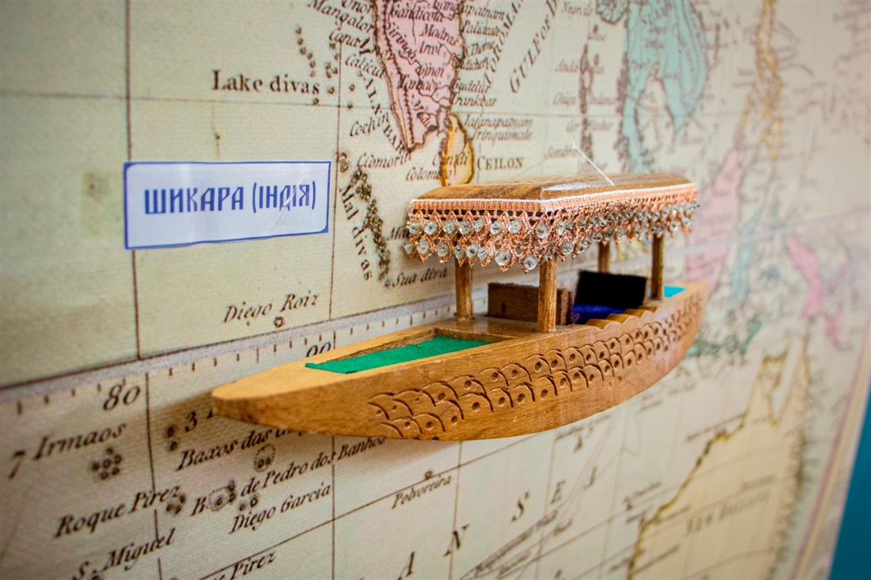 Виставкова зала про човни у Біляївці