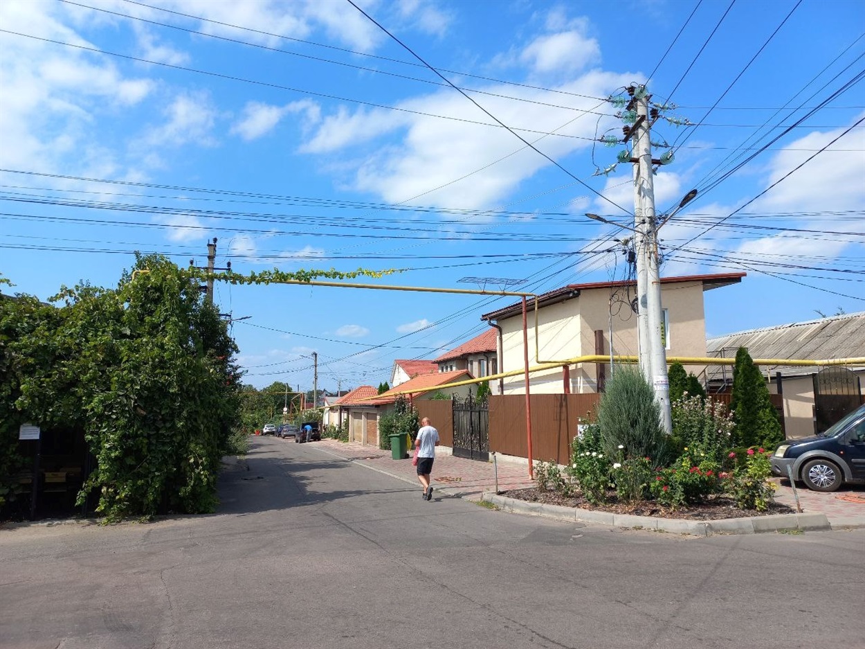 Вулиця в Крижанівці, одному з сіл Фонтанської ТГ
