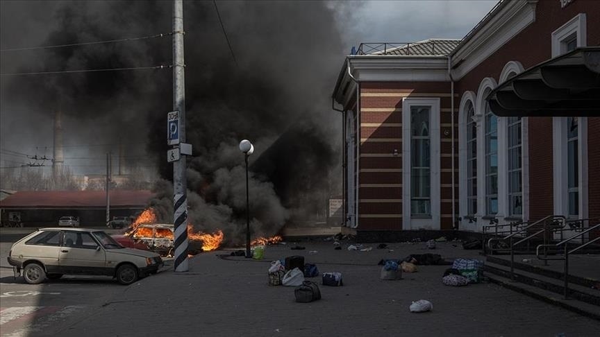Краматорськ, ворожий обстріл вокзалу