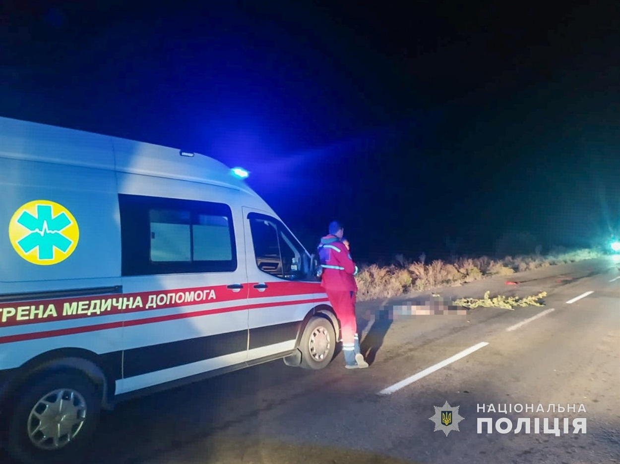 Підліток збив на мікроавтобусі чоловіка на смерть, Одещина