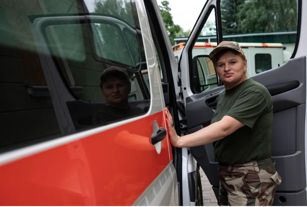 Ветеранка армійського медичного корпусу з 14-річним стажем Ірина Пукас