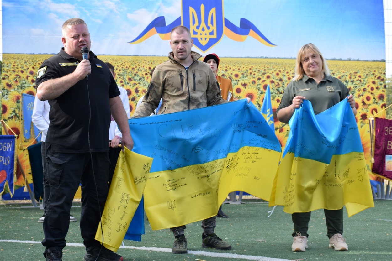 Волонтер ГО "Біляївська самооборона"