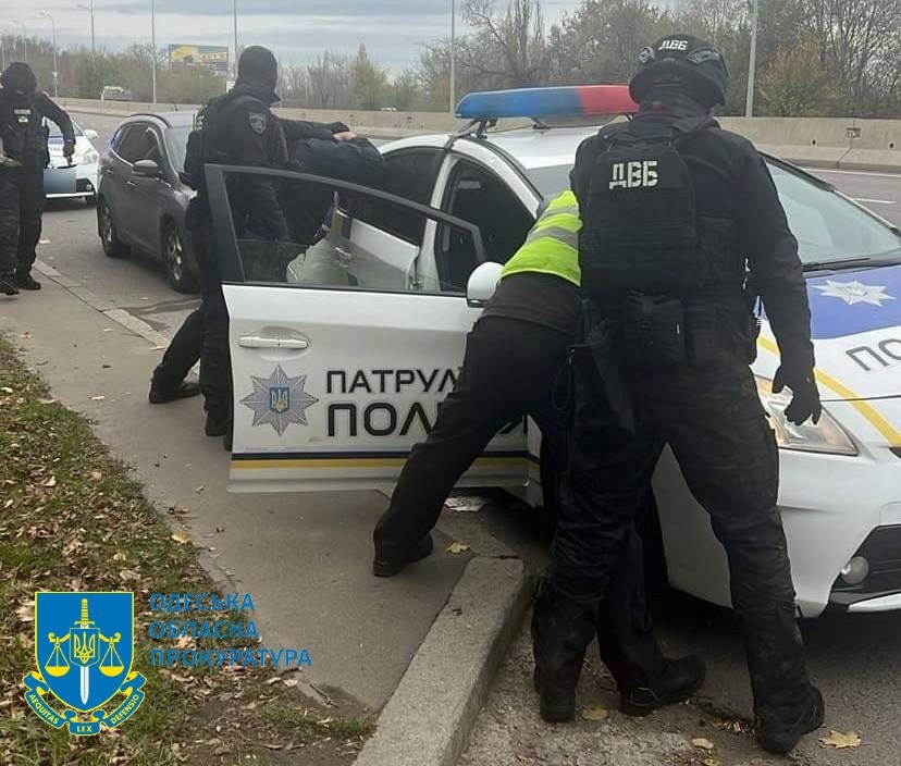 Затримали патрульних, вимагали хабар Одеса