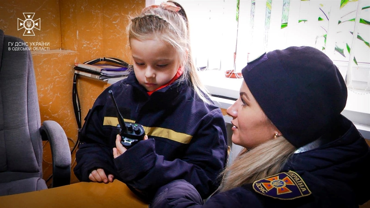 Рятувальники здіснили мрію маленької дівчинки, Одещина