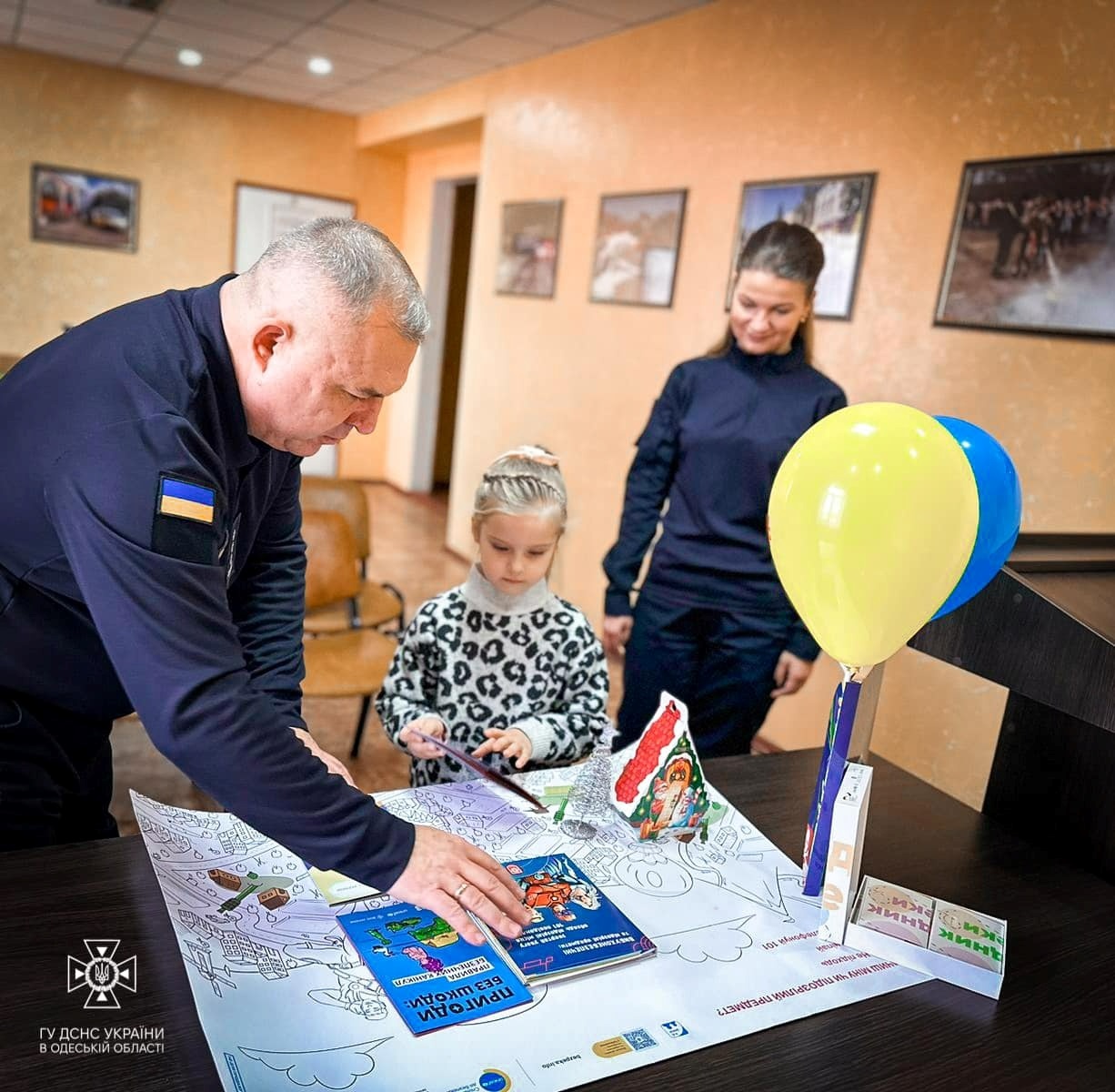 Рятувальники здіснили мрію маленької дівчинки, Одещина