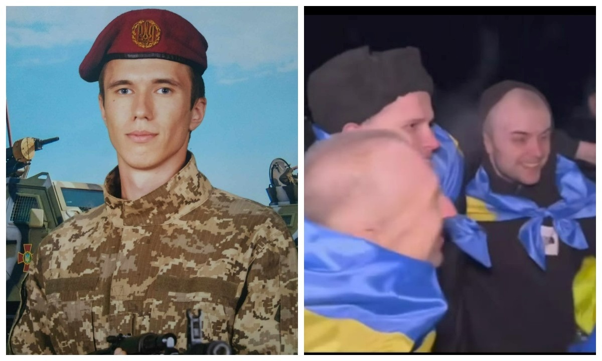 Серед звільнених з російського полону - військовий з Одещини Андрій Нішко 