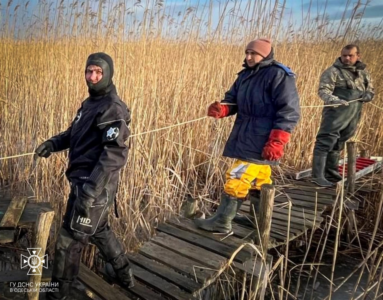 Потонув рибалка, Одещина 