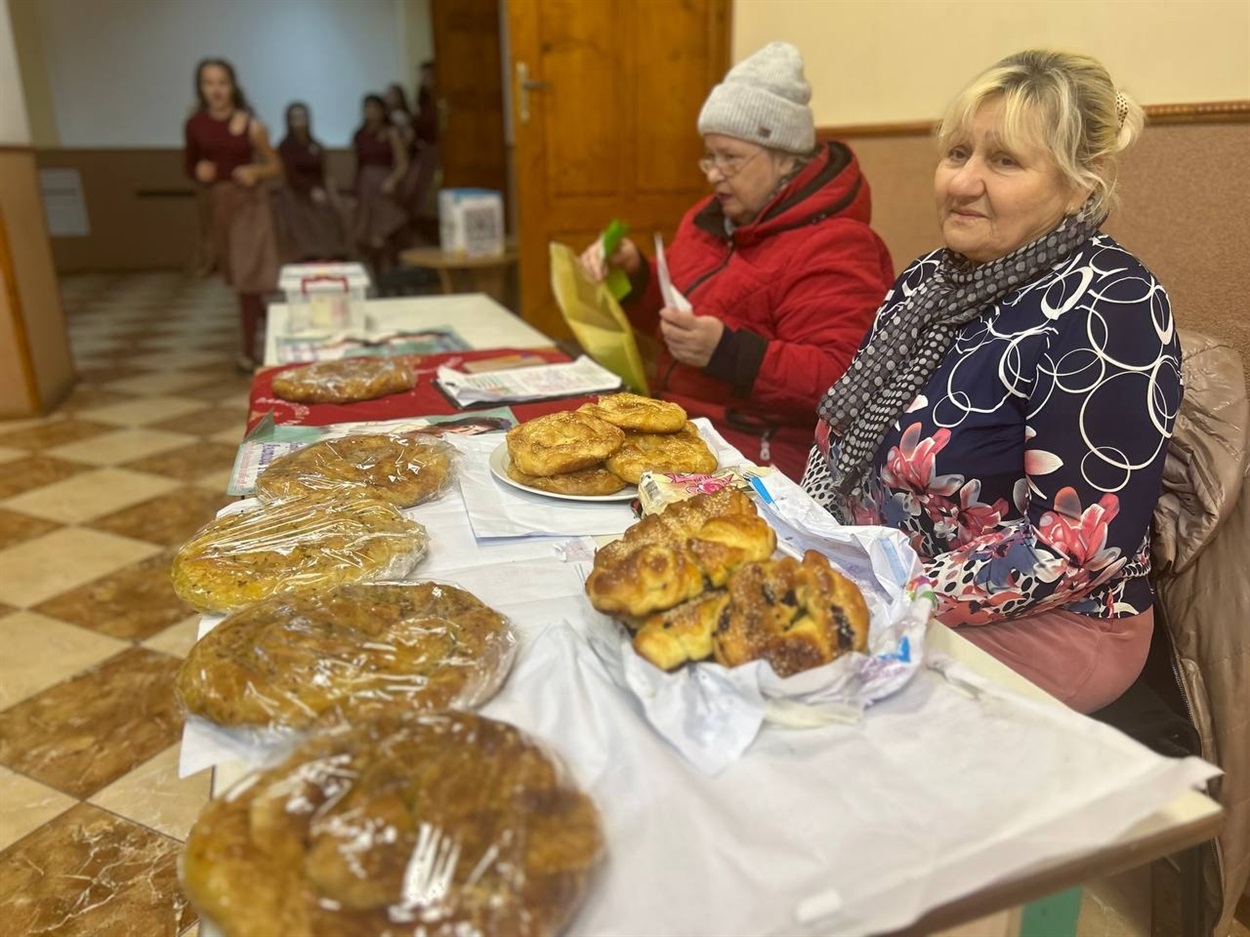 Біляївка, концертний захід до Дня закоханих, благодійний ярмарок