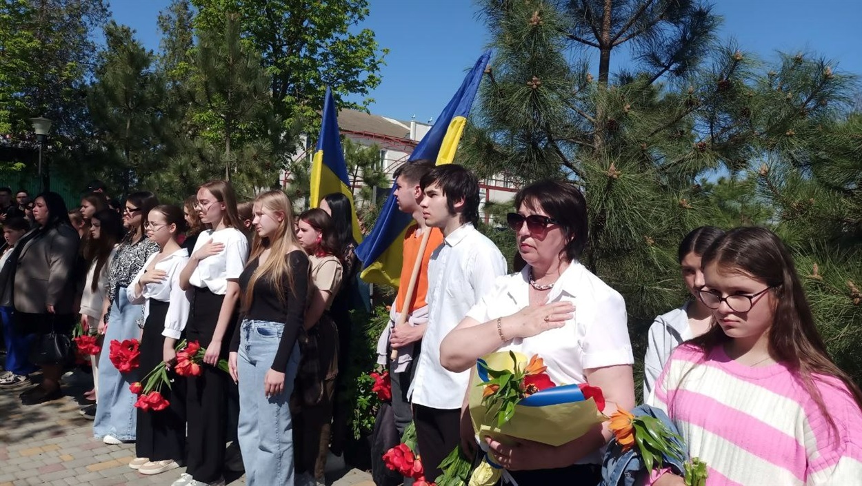 Відкриття стели пам'яті загиблим воїнам у Яськівській громаді
