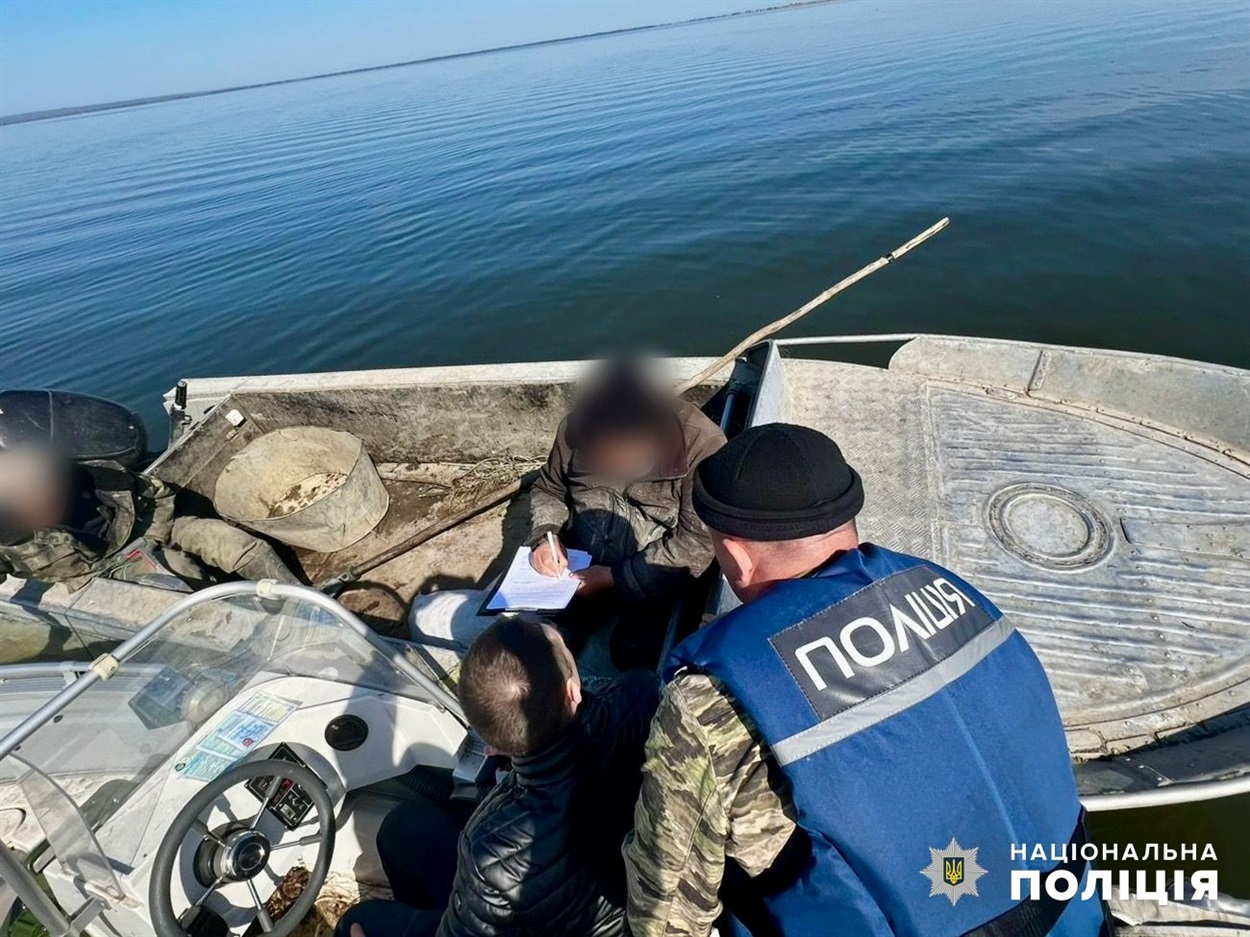 Рейди водної поліції на водоймах Одещини